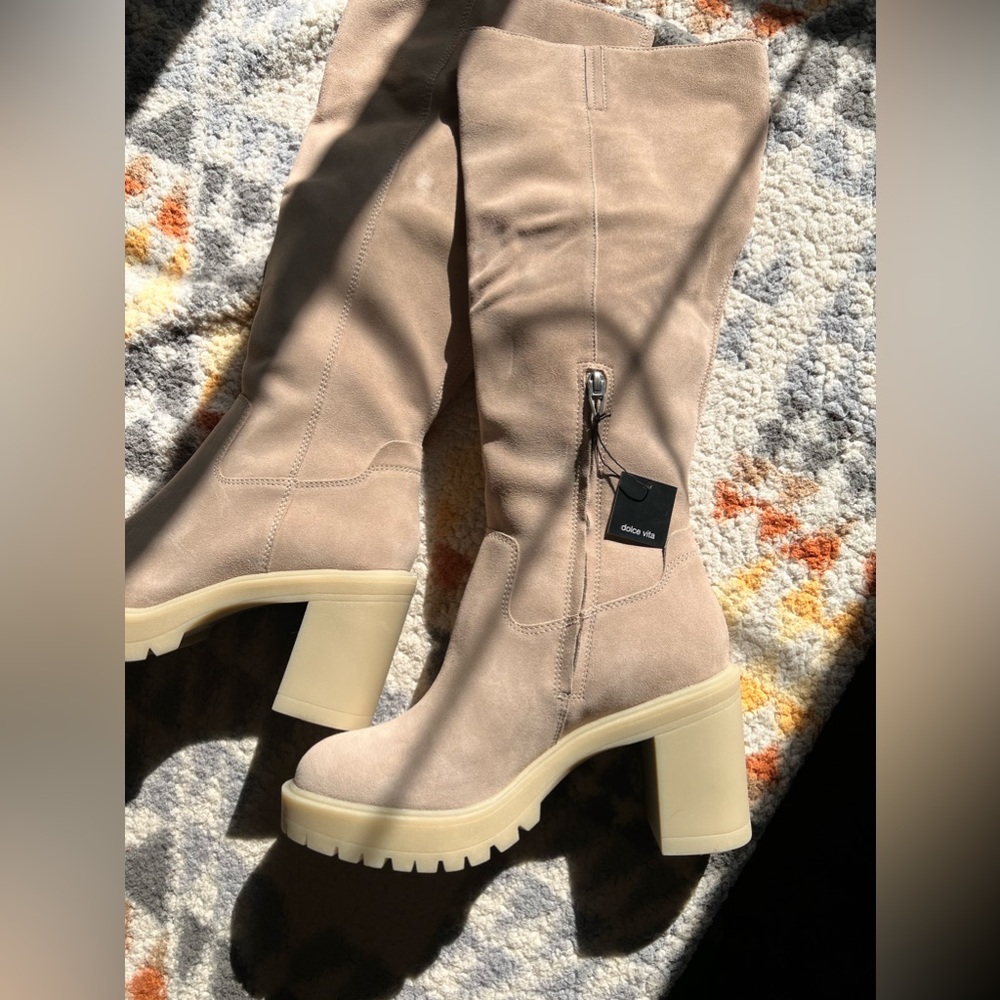 Corry H20 wide calf boot in color Dune, bnwt and box!